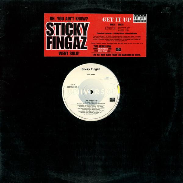 12inch Record STICKY FINGAZ - Get It Up 0121581151,0121 Universal Recor 2000 US Rap & Hip-Hop/R&B Used
12inch Record STICKY FINGAZ - Get It Up 0121581151,0121 Universal Recor 2000 US Rap & Hip-Hop/R&B Used