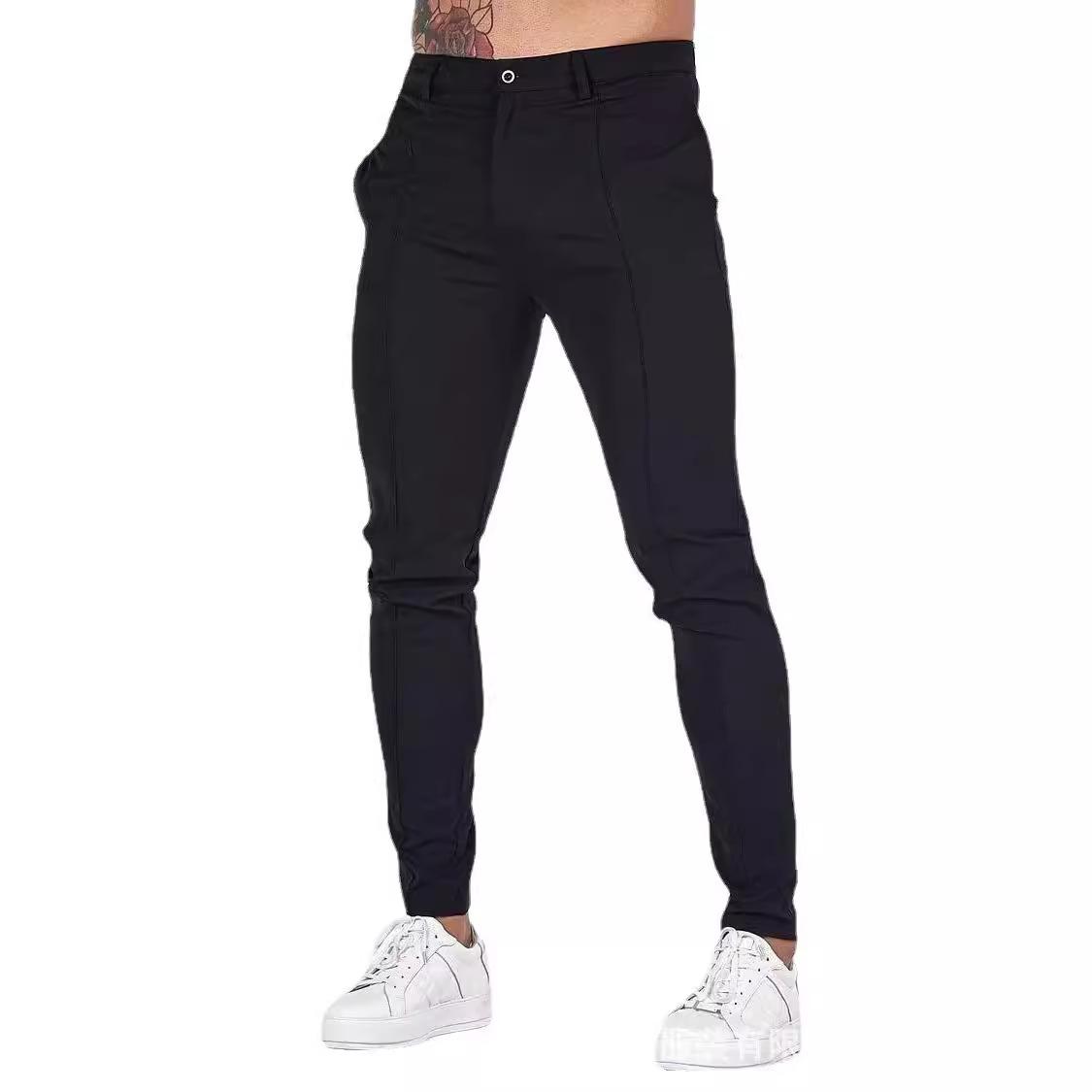Men s Comfortable Cotton Denim Trousers S чорний
Men s Comfortable Cotton Denim Trousers S чорний