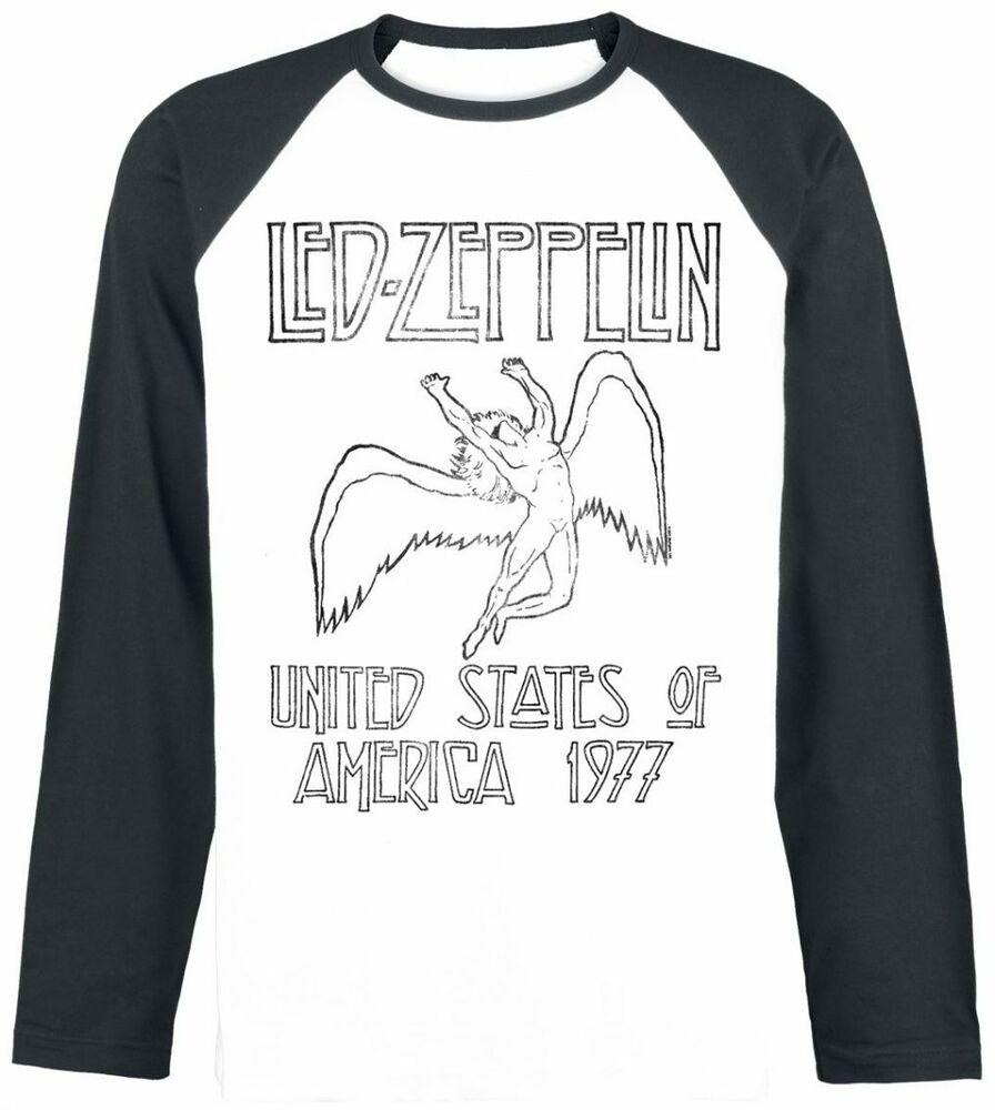Бейсбольная футболка унисекс Led Zeppelin реглан с длинным рукавом USA 77 Rock Metal 1977
Бейсбольная футболка унисекс Led Zeppelin реглан с длинным рукавом USA 77 Rock Metal 1977