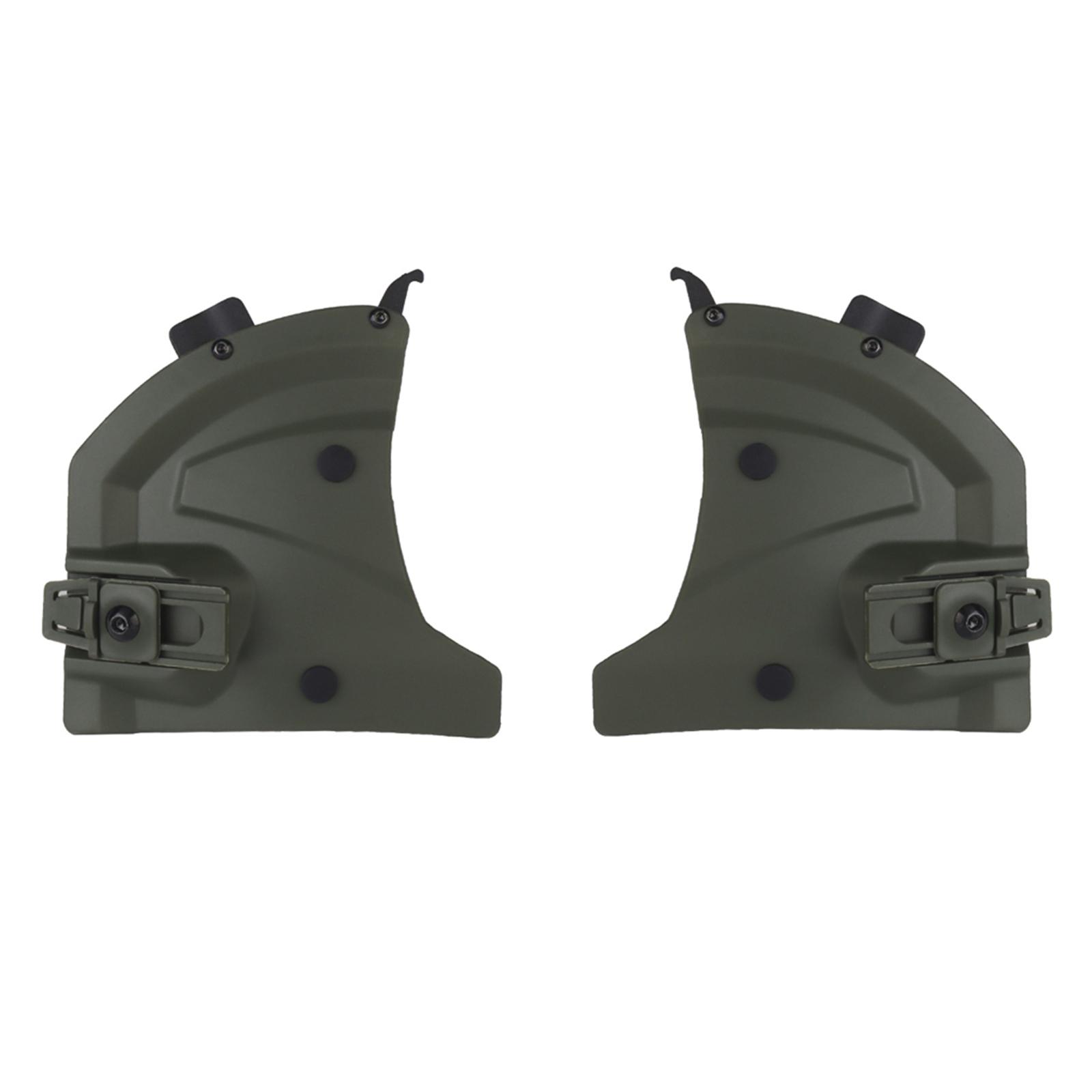 2Pcs Guide Rail Side Ear Cover Helmet Accessories Side Guide Rail Mount Ear Protection for Halloween Hunting CS Wargame
2Pcs Guide Rail Side Ear Cover Helmet Accessories Side Guide Rail Mount Ear Protection for Halloween Hunting CS Wargame