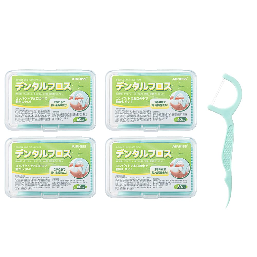 Airkiss Double Thread Dental 240 Green Tea Plant Extract Interdental Extra Fine Floss Легко проникает в труднодоступные места, шт. x 4 Нить, шт., ароматизатор,
Airkiss Double Thread Dental 240 Green Tea Plant Extract Interdental Extra Fine Floss Легко проникает в труднодоступные места, шт. x 4 Нить, шт., ароматизатор,