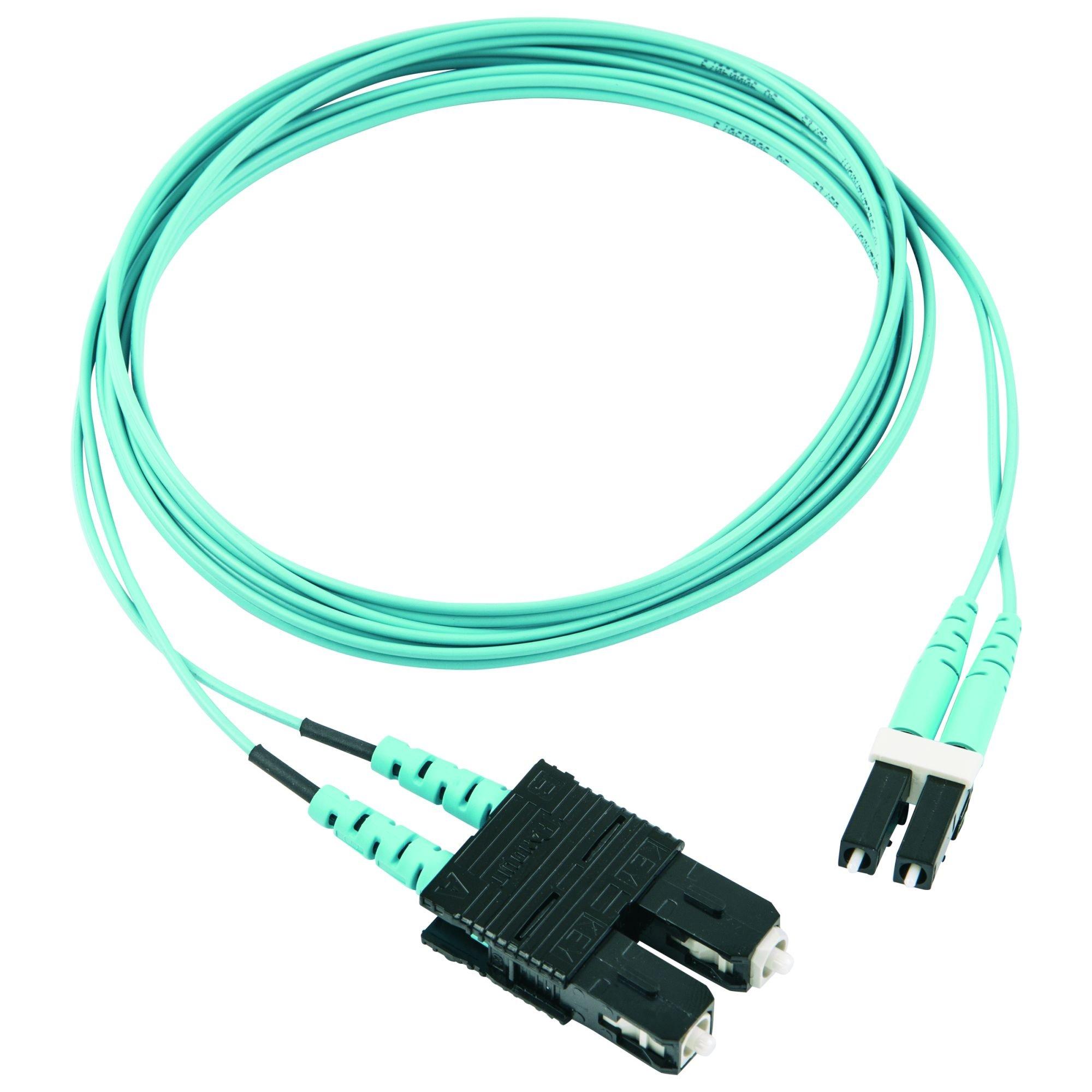 Panduit FX2ERLNSNSNM002 Fiber Optic OM3 Patch Cord, SC End, LC End, 2m
Panduit FX2ERLNSNSNM002 Fiber Optic OM3 Patch Cord, SC End, LC End, 2m
