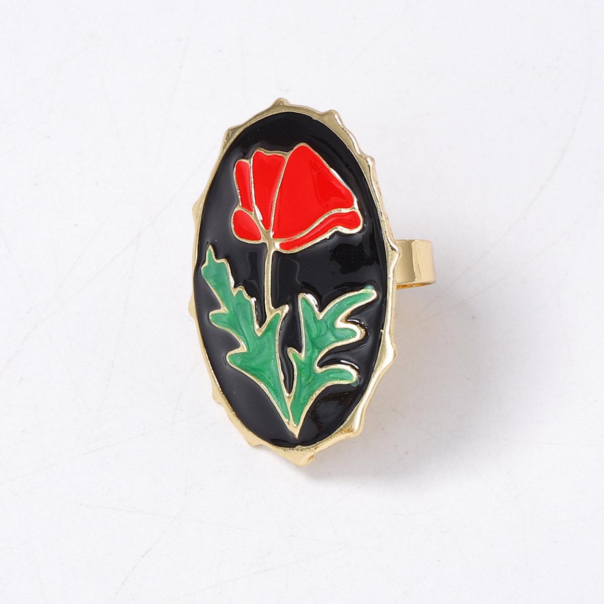 European and American simple fashion Guochao new Chinese alloy printing love geometric oval live mouth women s ring
European and American simple fashion Guochao new Chinese alloy printing love geometric oval live mouth women s ring