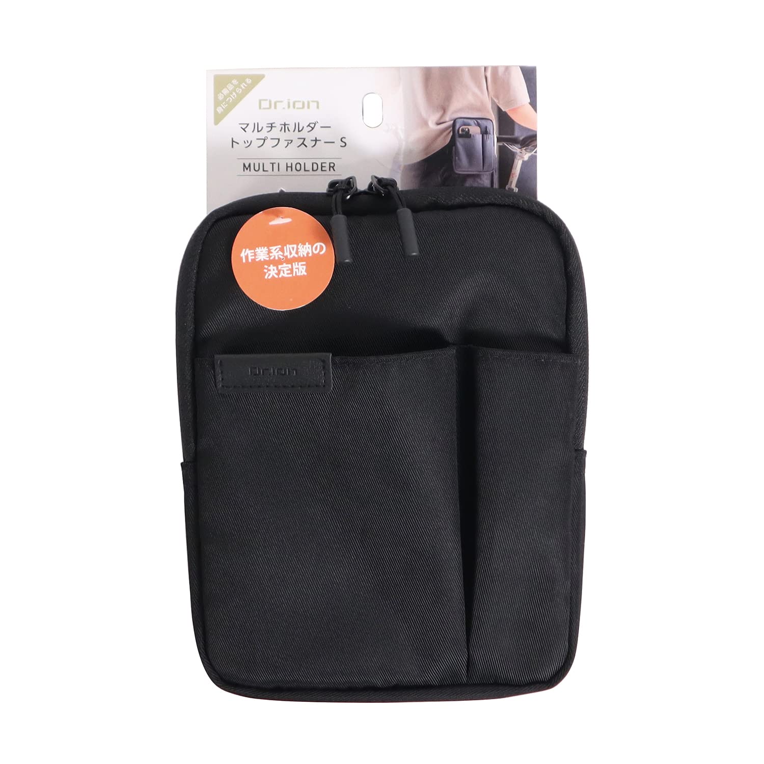 Kutsuwa Storage Top 304DRBK Dr.ion Multi-Holder, Zipper, Small, Black, чорний
Kutsuwa Storage Top 304DRBK Dr.ion Multi-Holder, Zipper, Small, Black, чорний