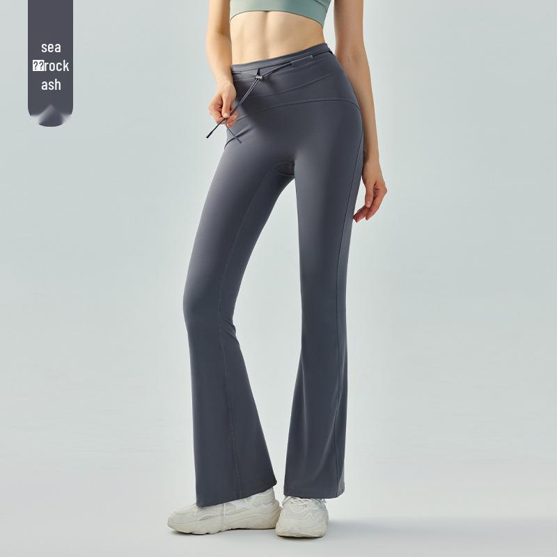 Женские брюки для йоги с микро-клешем и высокой посадкой - Утягивающие, Подтягивающие бедра, в европейском и американском стиле L
Женские брюки для йоги с микро-клешем и высокой посадкой - Утягивающие, Подтягивающие бедра, в европейском и американском стиле L