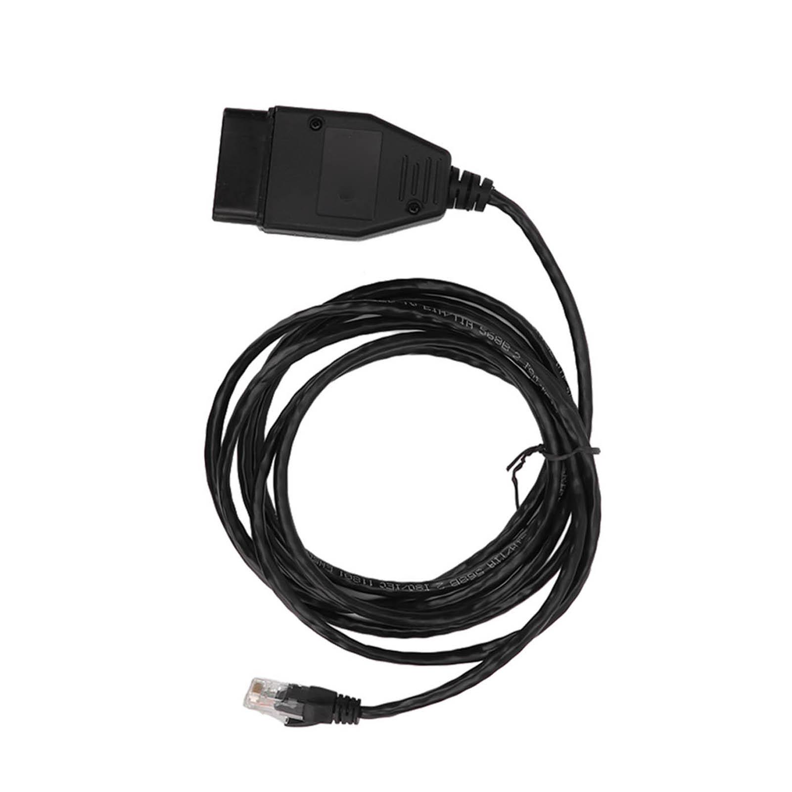 Black Coding Cable ENET Interface Cable OBD2 Programming Cable Replacement for F Series 3 Series 5
Black Coding Cable ENET Interface Cable OBD2 Programming Cable Replacement for F Series 3 Series 5