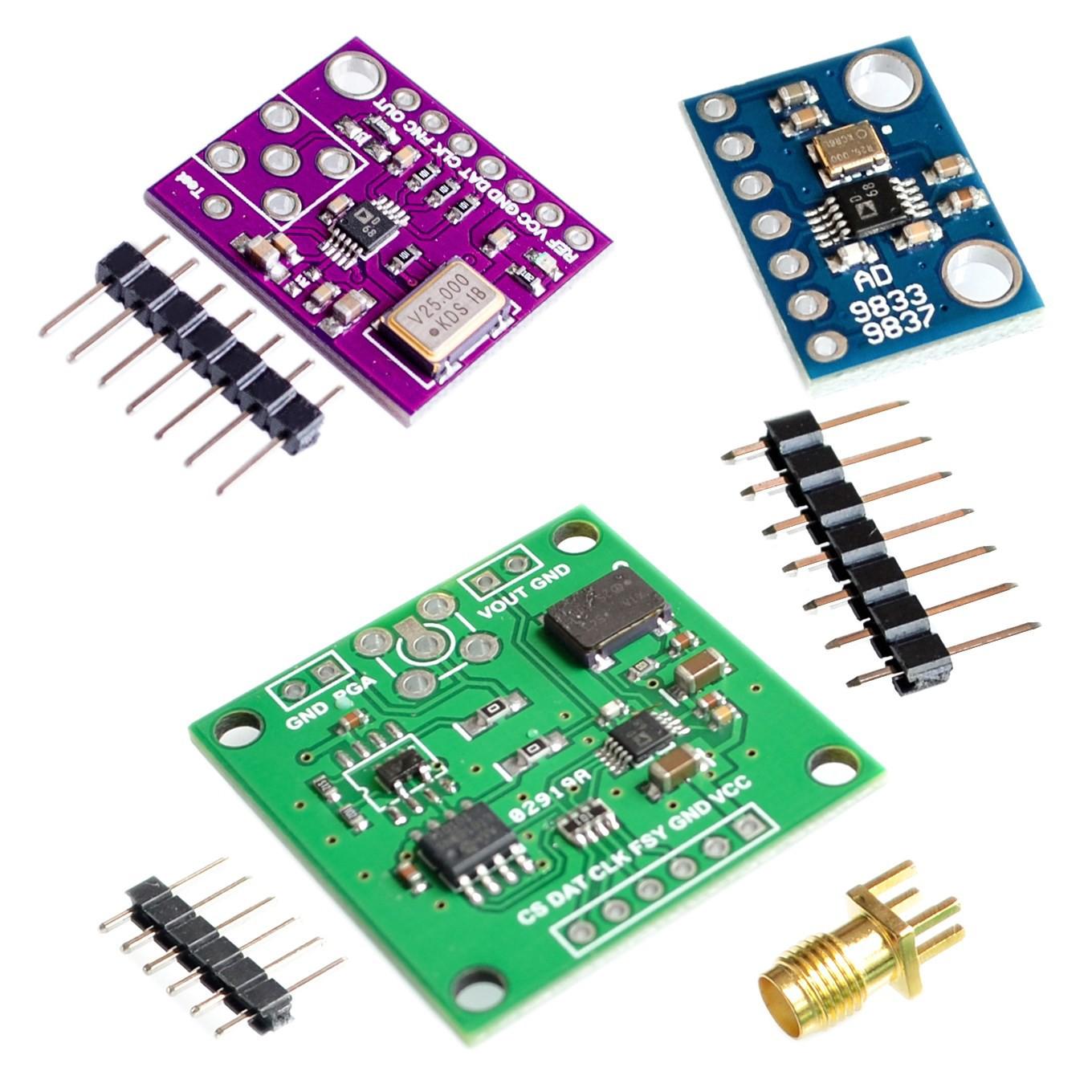 AD9833 AD9833BRMZ Programmable Microprocessors Serial Interface Module Sine Square DDS Signal Generator Module
AD9833 AD9833BRMZ Programmable Microprocessors Serial Interface Module Sine Square DDS Signal Generator Module