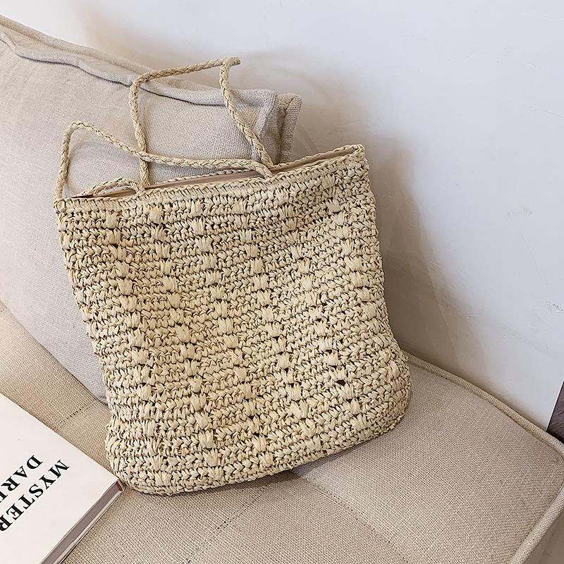 Summer Large Capacity Straw Bag Women Handmade Woven Totes Bag Bohemia Beach Handbag Travel Shoulder Bags Clutch Bolsa (30cm Max Length 50cm)
Summer Large Capacity Straw Bag Women Handmade Woven Totes Bag Bohemia Beach Handbag Travel Shoulder Bags Clutch Bolsa (30cm Max Length 50cm)