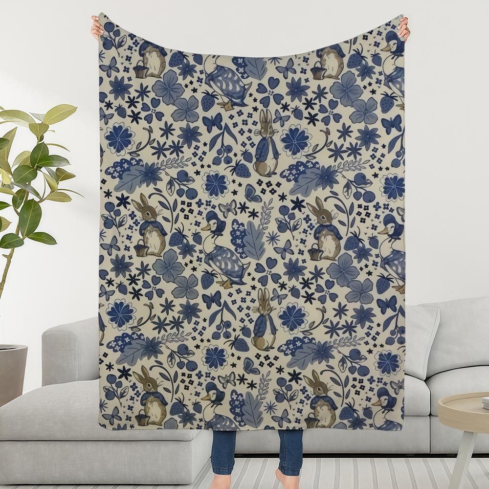 Blanket R-RabbitS Throw Super Cosy Plush Living P-PeterS Room Sofa Couch Childish Birthday Gifts 75cmx90cm
Blanket R-RabbitS Throw Super Cosy Plush Living P-PeterS Room Sofa Couch Childish Birthday Gifts 75cmx90cm