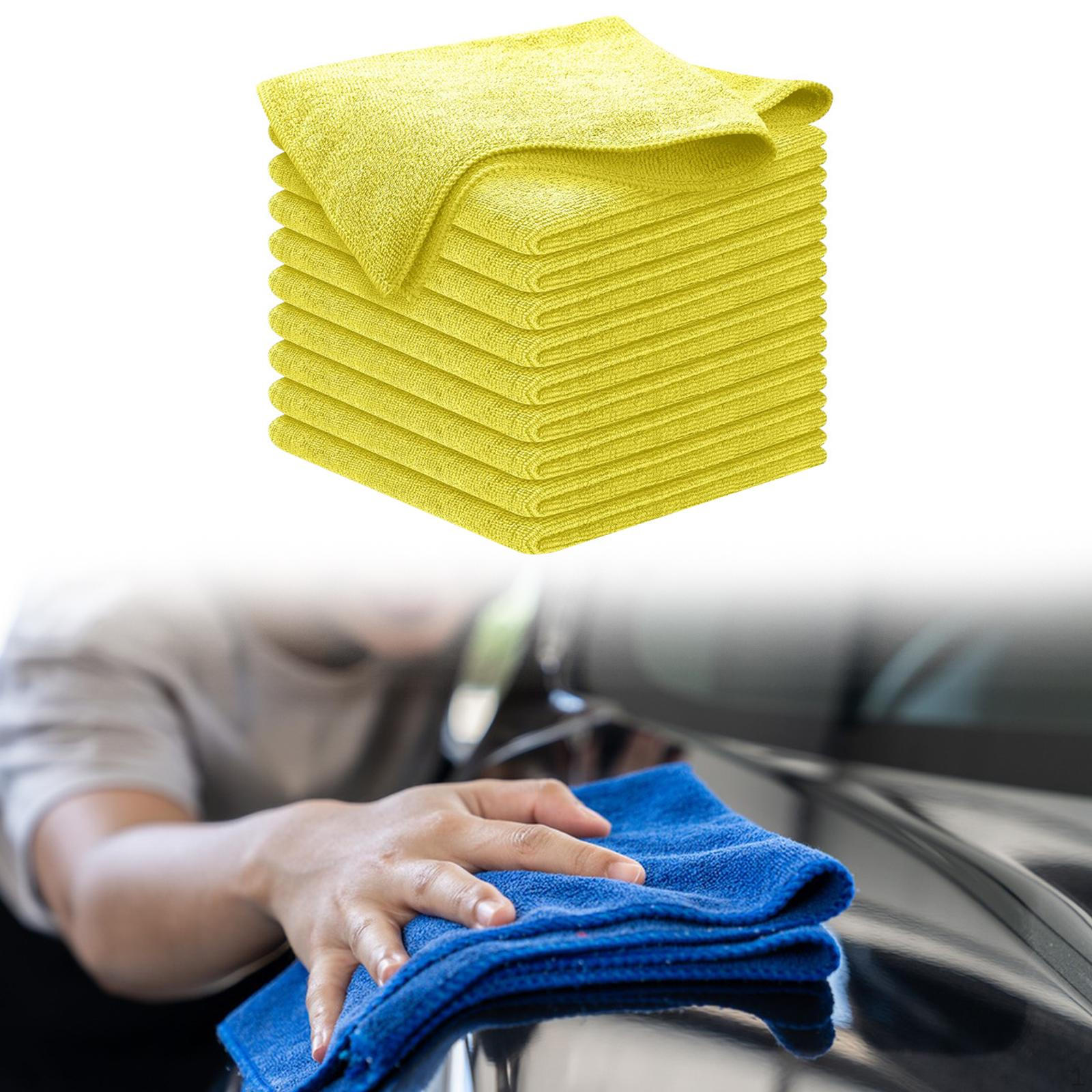 10 штук салфеток из микрофибры, подходящих для чистки кухонной утвари жёлтый
10 штук салфеток из микрофибры, подходящих для чистки кухонной утвари жёлтый