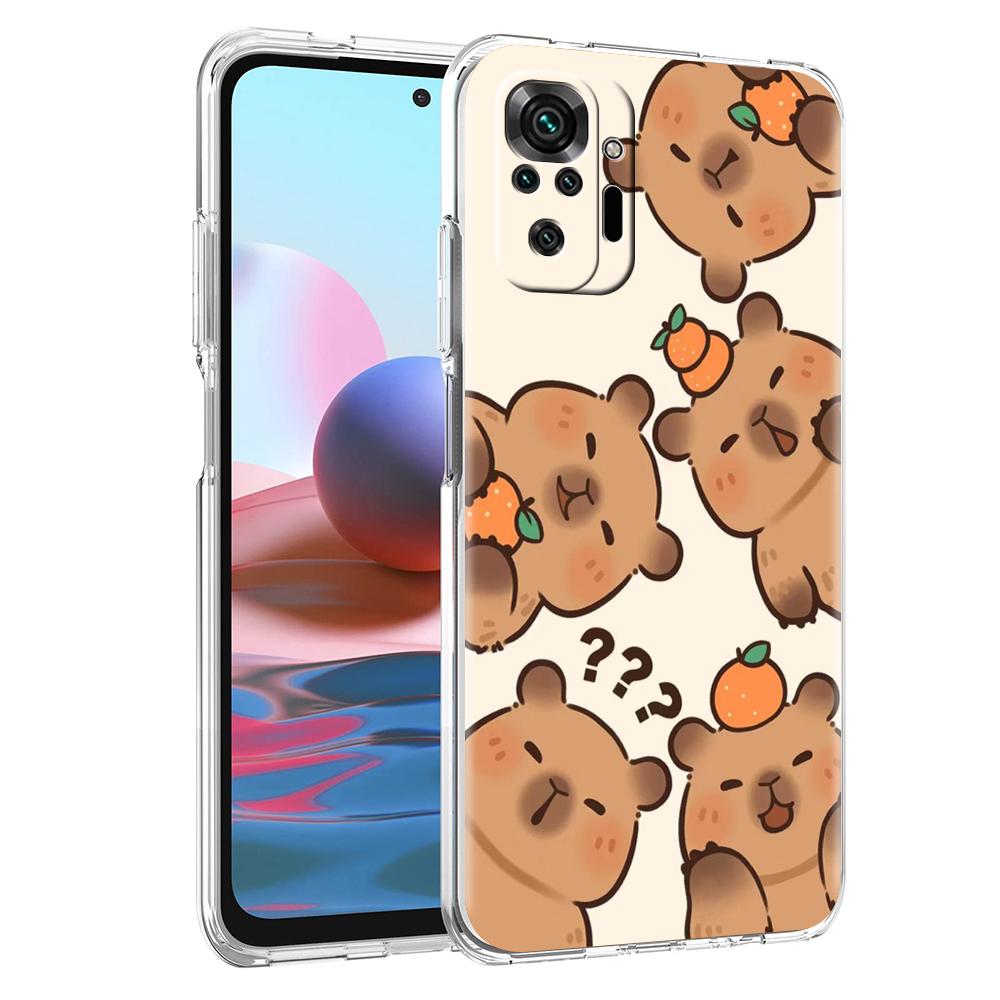 Cartoon Capybara Phone Case Cover for Redmi Note 10 11 11T 7 8 8T 9 K40 Gaming 9A 9C Pro Plus Transparent Shell Capas Fundas Bag Note 11 Pro
Cartoon Capybara Phone Case Cover for Redmi Note 10 11 11T 7 8 8T 9 K40 Gaming 9A 9C Pro Plus Transparent Shell Capas Fundas Bag Note 11 Pro