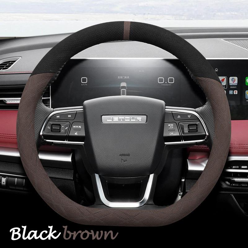 Suede Car Steering Wheel Cover Decoration Handle Wrap For Cheny X70 Plus X70 Pro X70 X70S X70M DType Braid On Steering-Wheel черный коричневый
Suede Car Steering Wheel Cover Decoration Handle Wrap For Cheny X70 Plus X70 Pro X70 X70S X70M DType Braid On Steering-Wheel черный коричневый