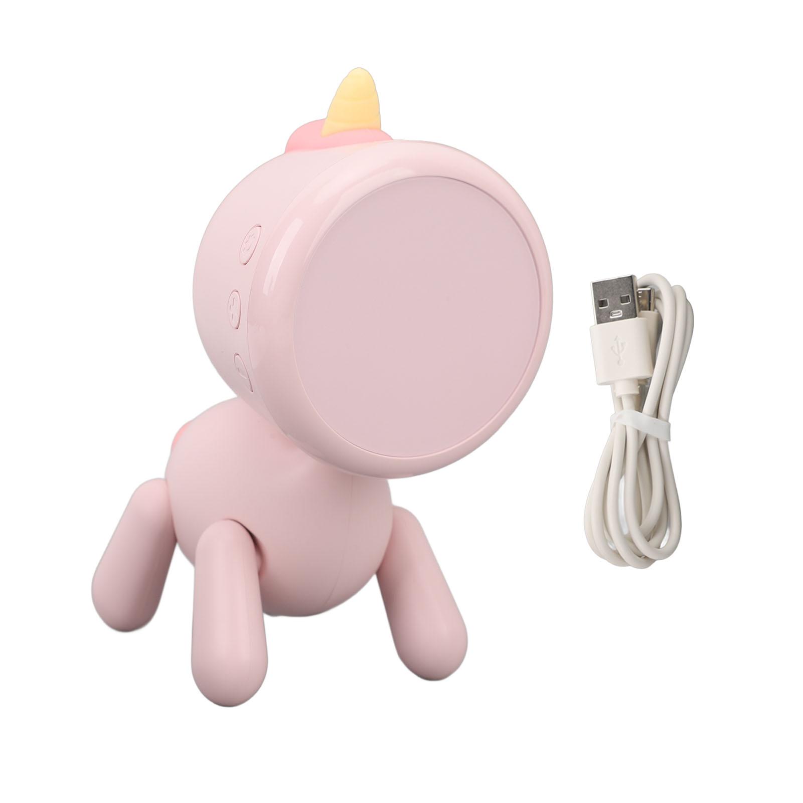 Digital Kids Alarm Clock Rechargeable Cute Animal Children Electronic Clock with Night Light for рожевий
Digital Kids Alarm Clock Rechargeable Cute Animal Children Electronic Clock with Night Light for рожевий