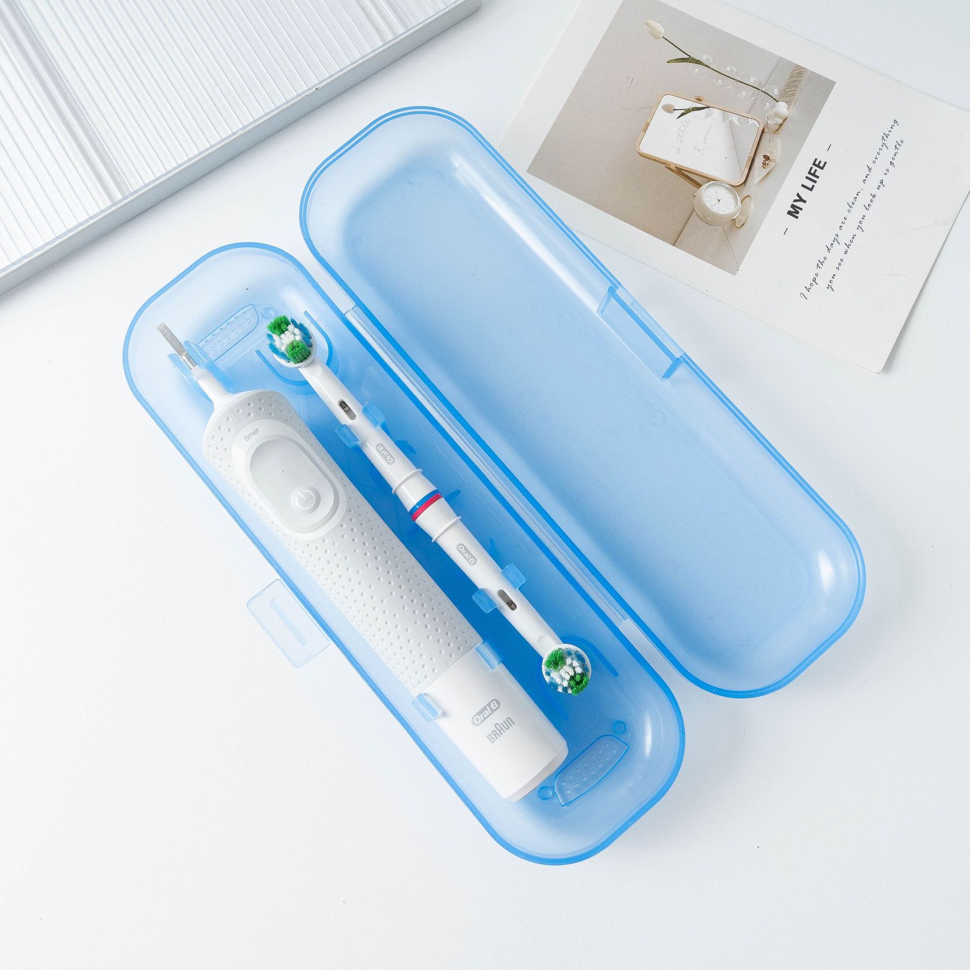 1pc Universal Portable Electric Toothbrush Travel Case Travel Box Electric Toothbrush Storage Box Travel Tooth Brush Box
1pc Universal Portable Electric Toothbrush Travel Case Travel Box Electric Toothbrush Storage Box Travel Tooth Brush Box