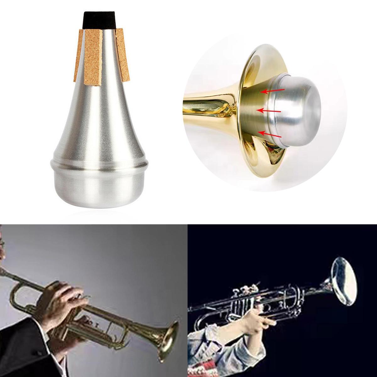 PDTO Trumpet Mute Легкий алюминиевый прямой глушитель для трубы с глушителем для тренировок
PDTO Trumpet Mute Легкий алюминиевый прямой глушитель для трубы с глушителем для тренировок