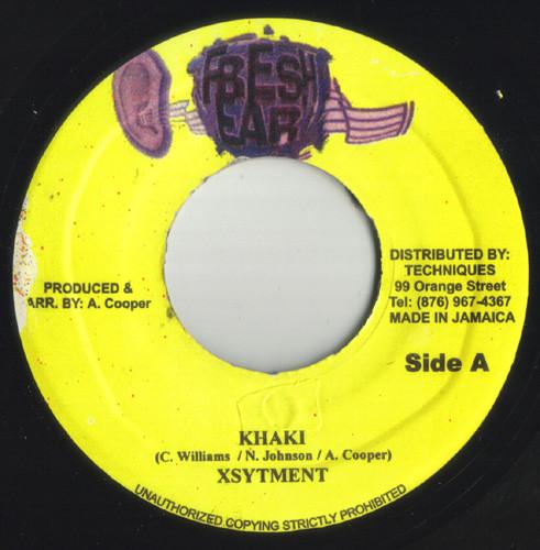 7inch Record XSYTEMENT - Khaki NONE Fresh Ear 2004 Jamaica Reggae, Ska & Dub Used
7inch Record XSYTEMENT - Khaki NONE Fresh Ear 2004 Jamaica Reggae, Ska & Dub Used