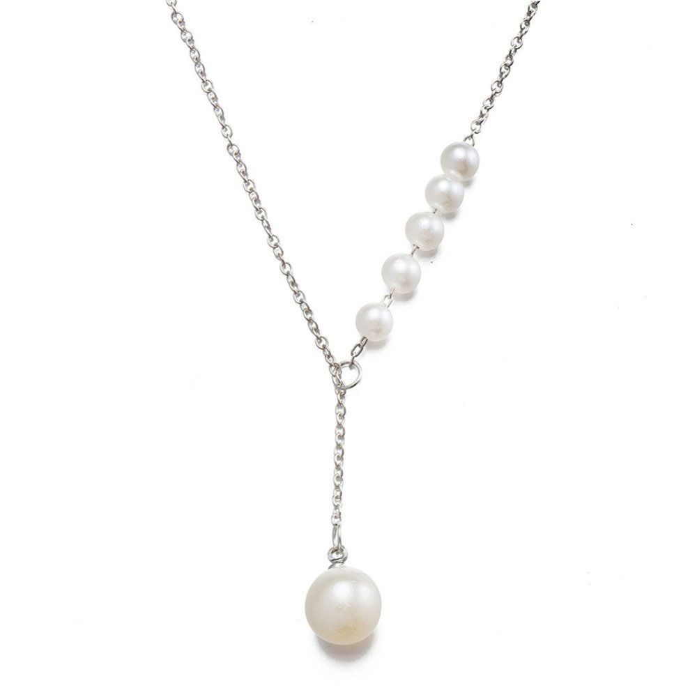 Korean Lady Long Drop Women Imitation Pearl Jewelry Pendant Necklace Fashion Clavicle Chain
Korean Lady Long Drop Women Imitation Pearl Jewelry Pendant Necklace Fashion Clavicle Chain