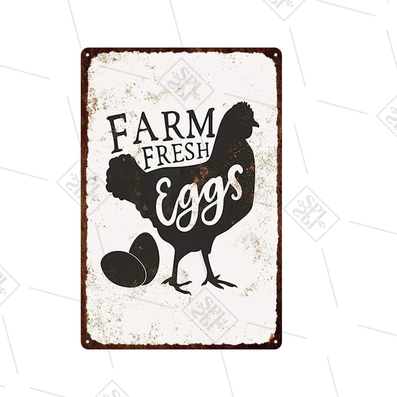 Rarm Fresh Eggs For Sales Farm Fence Sign Chick Tin Plate Vintage Metal Sign Farm Decoration Signboard Plaque Home Decoration 30x40cm(11.8x15.7inch)
Rarm Fresh Eggs For Sales Farm Fence Sign Chick Tin Plate Vintage Metal Sign Farm Decoration Signboard Plaque Home Decoration 30x40cm(11.8x15.7inch)