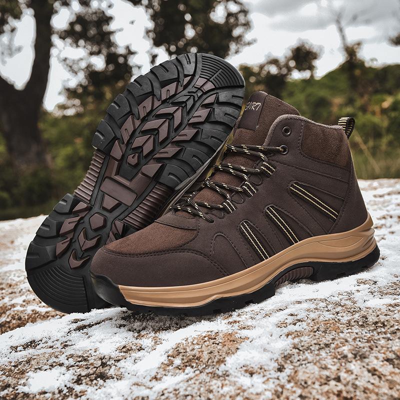 2025 новые высокие кроссовки для пар, нескользящие, для хайкинга, модные, износостойкие, уличные, парные зимние ботинки 45 коричневый
2025 новые высокие кроссовки для пар, нескользящие, для хайкинга, модные, износостойкие, уличные, парные зимние ботинки 45 коричневый