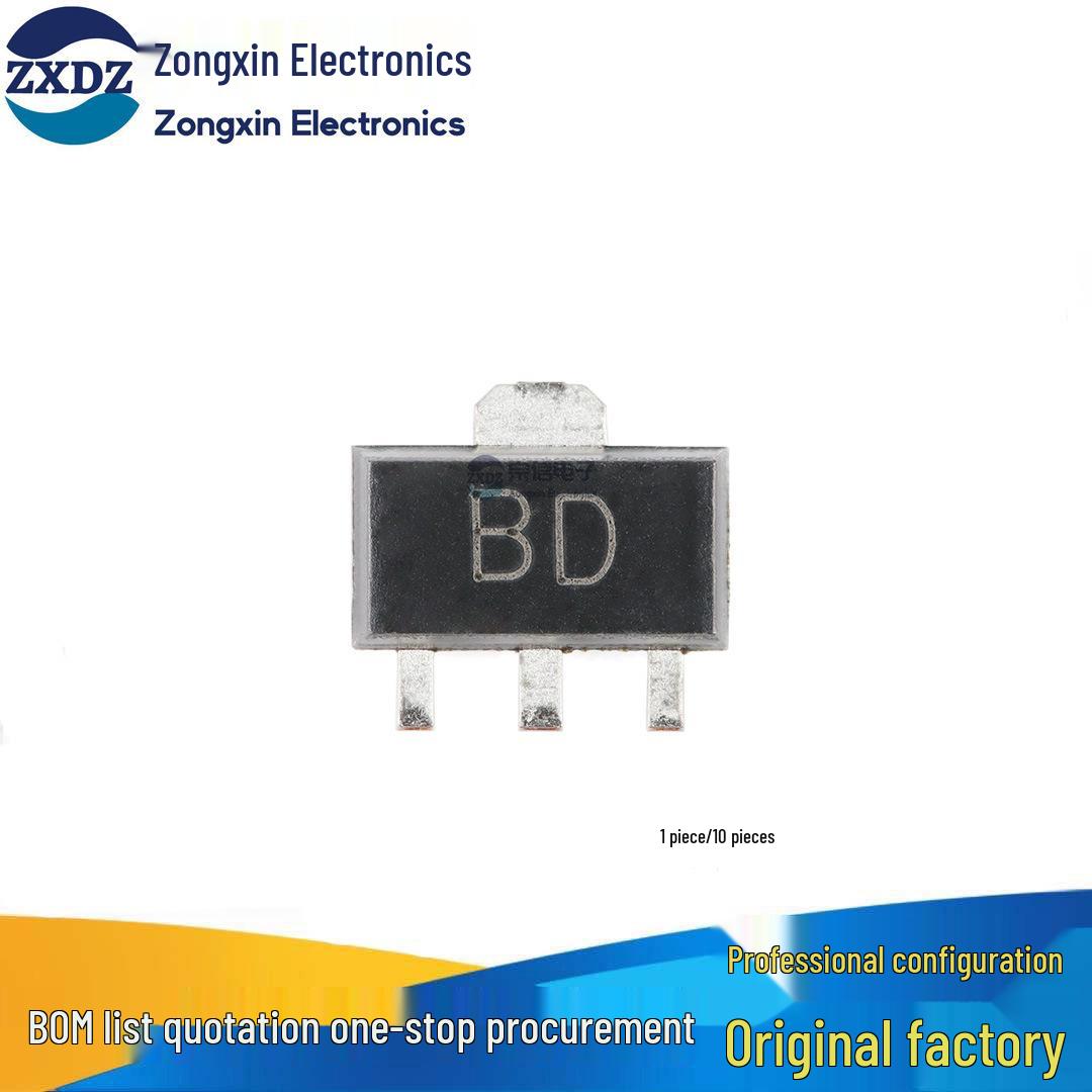 Original BCX54-16 BD SOT-89 45V 1A NPN Transistor (10 pcs)
Original BCX54-16 BD SOT-89 45V 1A NPN Transistor (10 pcs)