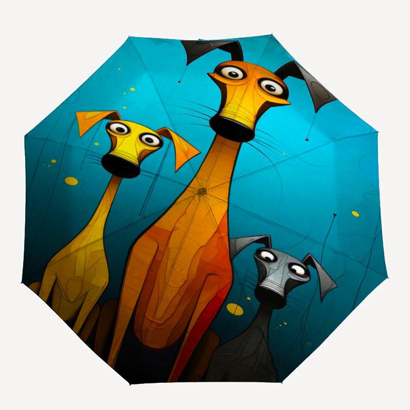 1pc Dogs, Abstract Automatic Open/Close Umbrella, Portable Folding Umbrella for Travel002
1pc Dogs, Abstract Automatic Open/Close Umbrella, Portable Folding Umbrella for Travel002