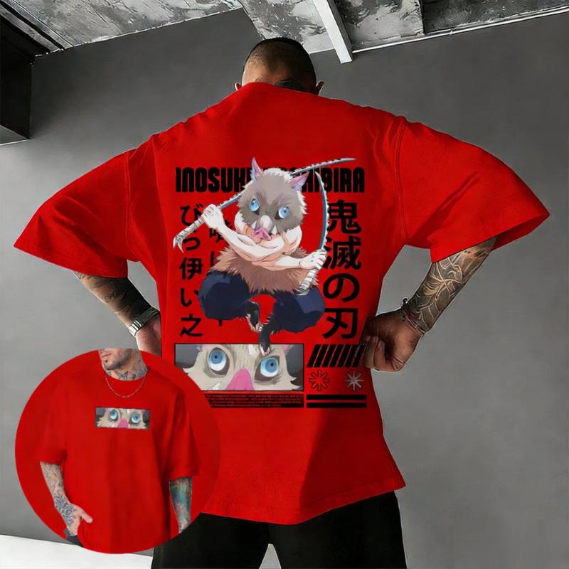 Anime Graphic T Shirt Men Women Demon Slayer Inosuke Print Streetwear Cotton Short Sleeve Tee Casual Top 2026 Summer Y2k Clothes S
Anime Graphic T Shirt Men Women Demon Slayer Inosuke Print Streetwear Cotton Short Sleeve Tee Casual Top 2026 Summer Y2k Clothes S