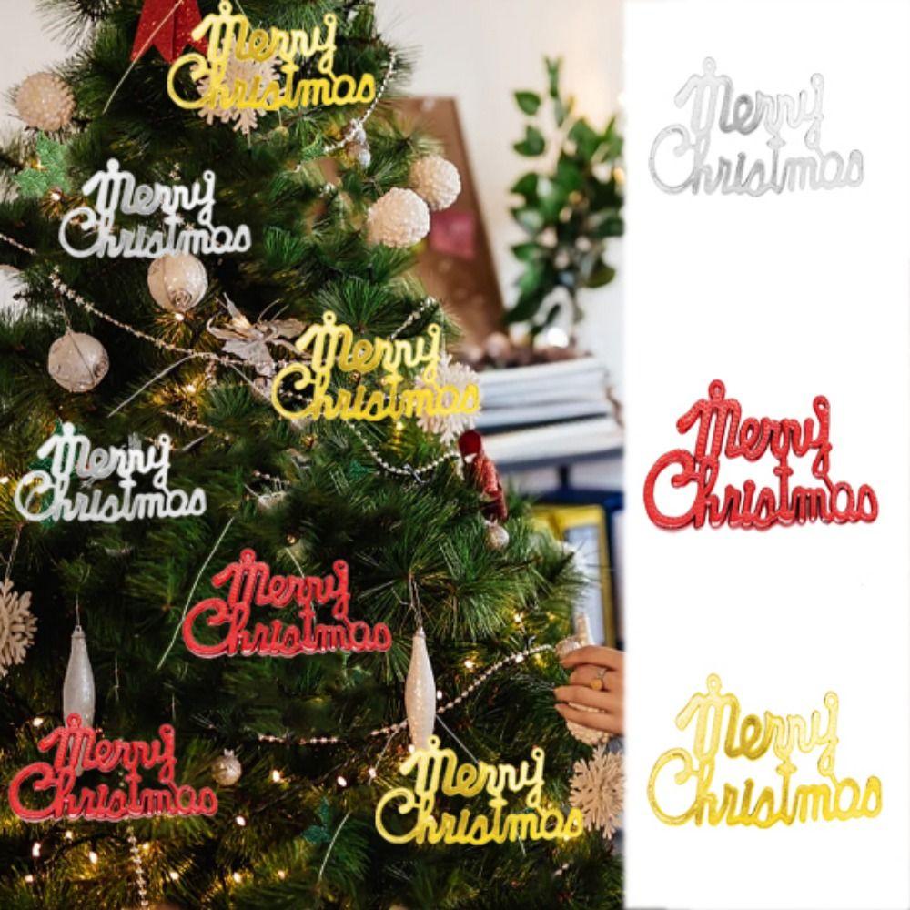 10pcs Decorative Xmas Tree Hanging Pendant Plastic Merry Christmas Letter Ornament Christmas
10pcs Decorative Xmas Tree Hanging Pendant Plastic Merry Christmas Letter Ornament Christmas