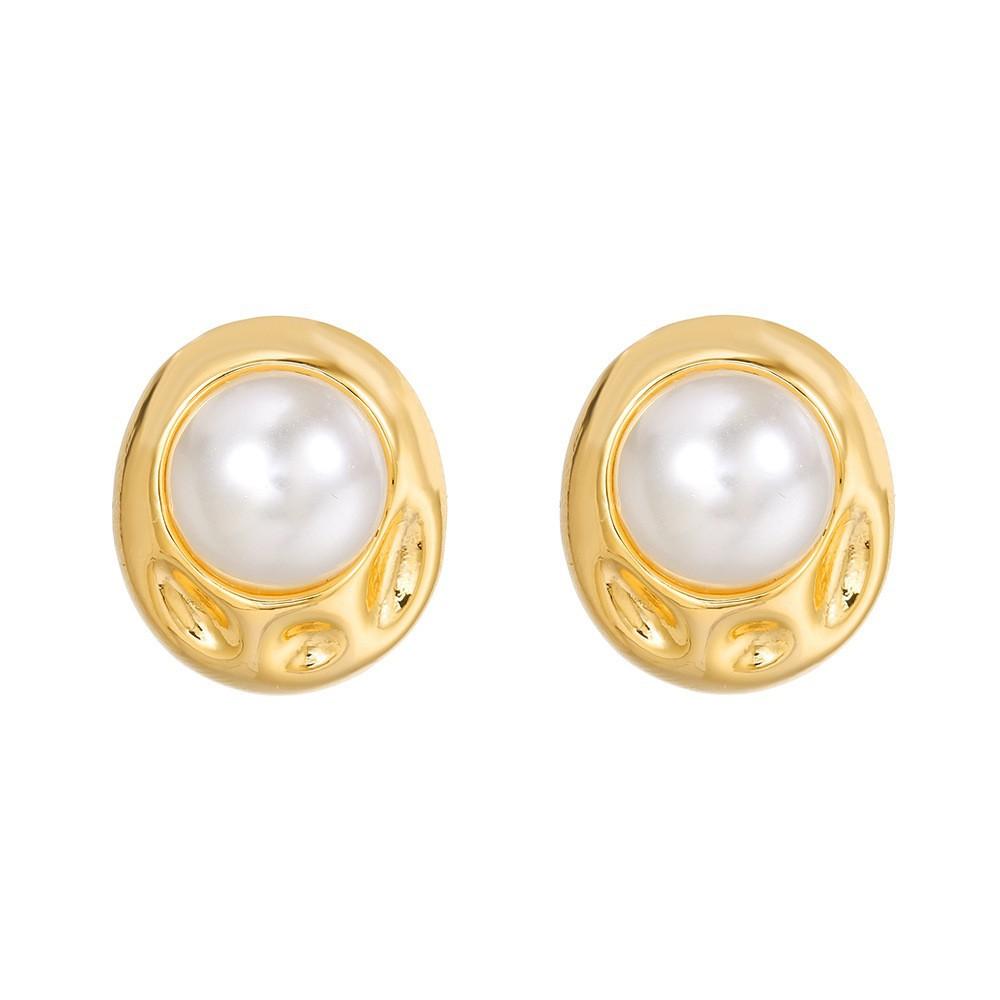 Real Gold Electroplated Earplugs, Pearl Water Drop Earrings, Court Style, Pearl Flowers, Vintage High-End Sense Yiwu Accessories, Earrings
Real Gold Electroplated Earplugs, Pearl Water Drop Earrings, Court Style, Pearl Flowers, Vintage High-End Sense Yiwu Accessories, Earrings