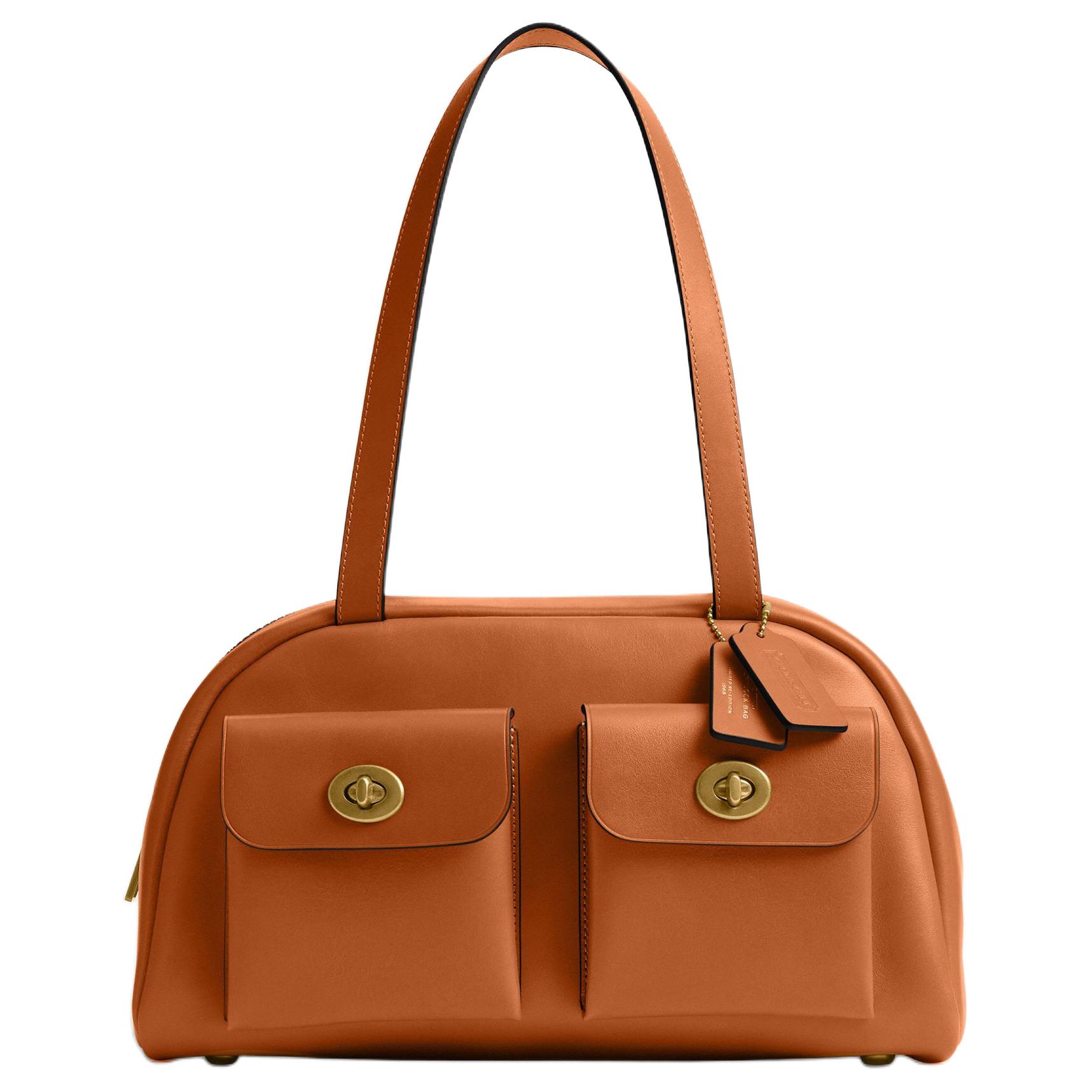 Coach Twin Turnlock 33 Solid Classic Leather Tote Bag Large Women tote bags Toffee CCC54-1ZTOF Basic Set (Bag+Dust Bag)
Coach Twin Turnlock 33 Solid Classic Leather Tote Bag Large Women tote bags Toffee CCC54-1ZTOF Basic Set (Bag+Dust Bag)