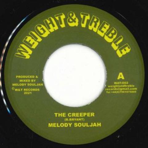 7inch Record MELODY SOULJAH - The Creeper WAT002 Weight & Treble 2021 UK Reggae, Ska & Dub
7inch Record MELODY SOULJAH - The Creeper WAT002 Weight & Treble 2021 UK Reggae, Ska & Dub