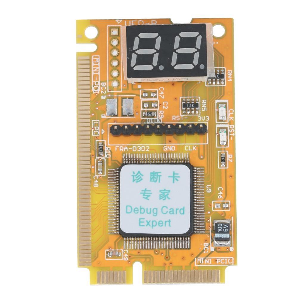 Practical Mini PCI-E Diagnostic Card Yellow 3 in 1 Card Laptop Analyzer Computer Diagnostic
Practical Mini PCI-E Diagnostic Card Yellow 3 in 1 Card Laptop Analyzer Computer Diagnostic