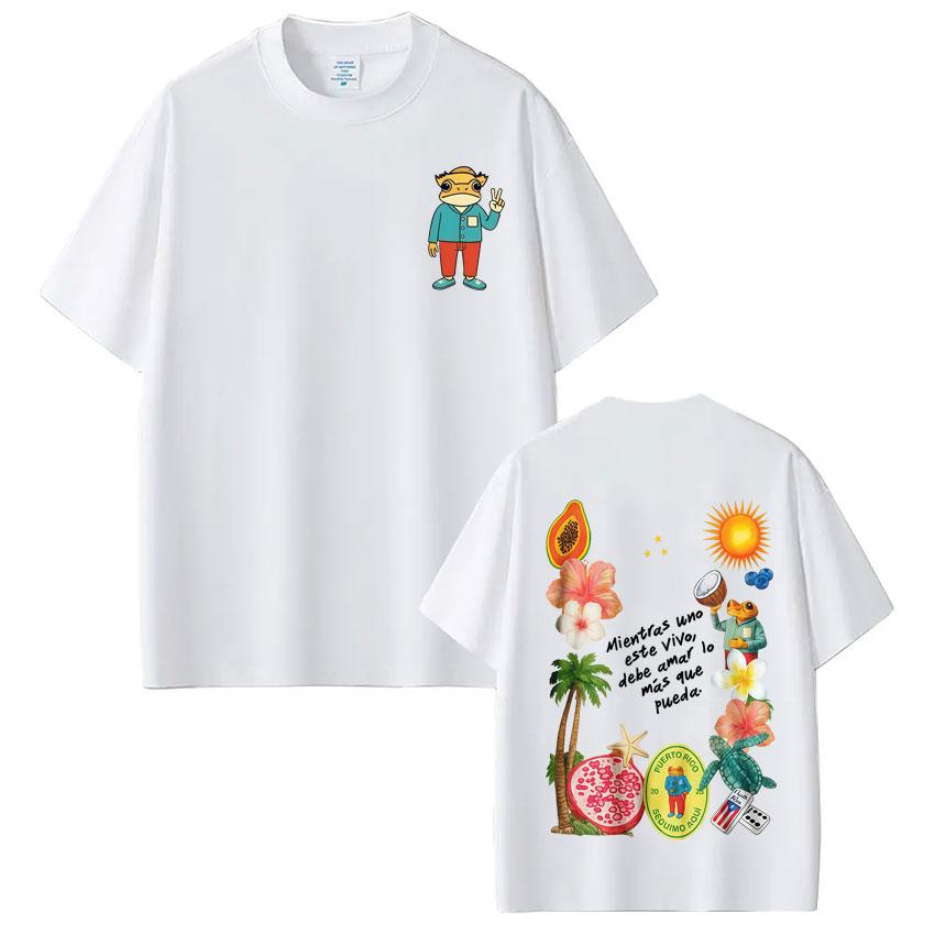 Rapper Bad Bunny Tshirt Debi Tirar Mas Fotos DTMF World Tour Album T Shirts Unisex Women Fashion Hip Hop Vintage Casual Tshirts 4XL
Rapper Bad Bunny Tshirt Debi Tirar Mas Fotos DTMF World Tour Album T Shirts Unisex Women Fashion Hip Hop Vintage Casual Tshirts 4XL