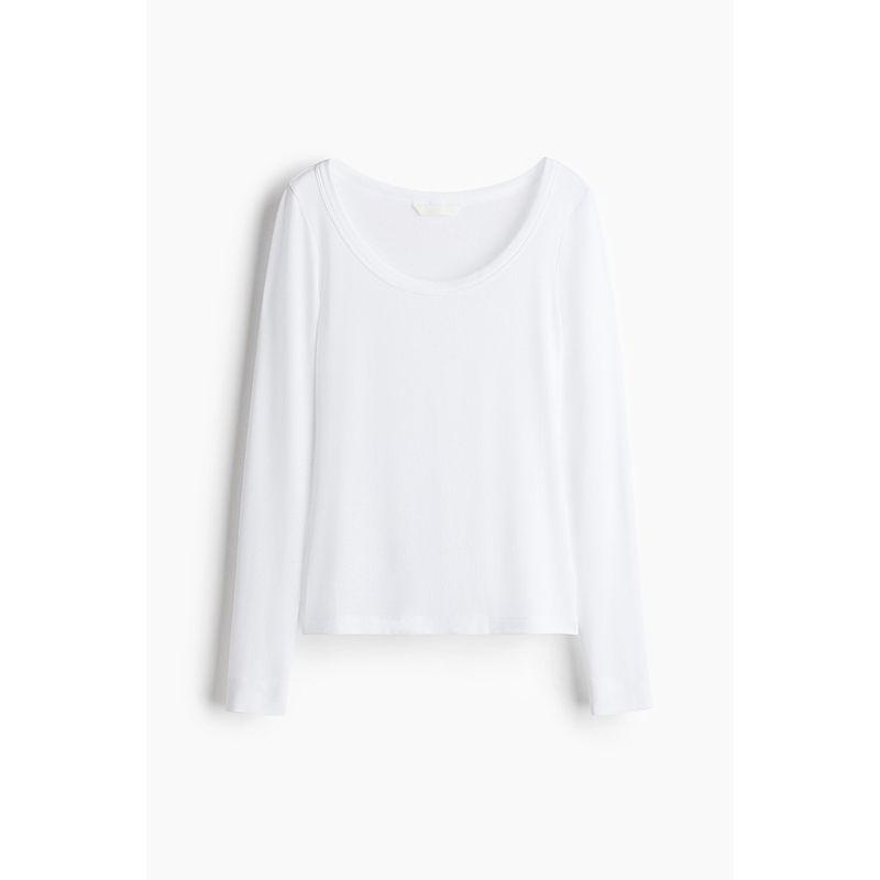 HM Women s Clothing Fall 2025 New Arrival Low round Neck Tops 1269489 White 150/76(XXS)
HM Women s Clothing Fall 2025 New Arrival Low round Neck Tops 1269489 White 150/76(XXS)