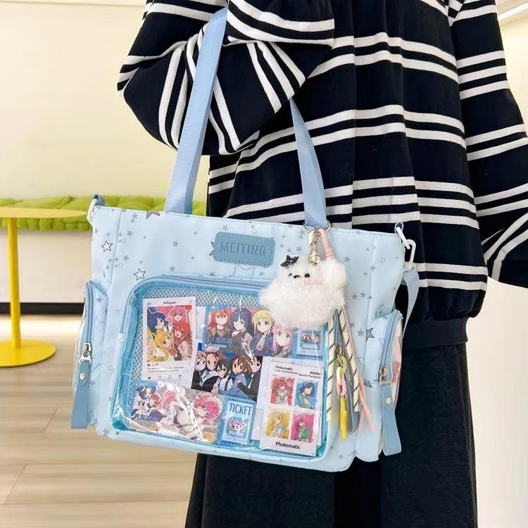 Y2K Милая Японская Ins Ита-сумка Лолита Девушка Прозрачная Сумка-тоут Через плечо Большая Вместимость Повседневная Сумка на плечо DIY Дисплей Сумки
Y2K Милая Японская Ins Ита-сумка Лолита Девушка Прозрачная Сумка-тоут Через плечо Большая Вместимость Повседневная Сумка на плечо DIY Дисплей Сумки