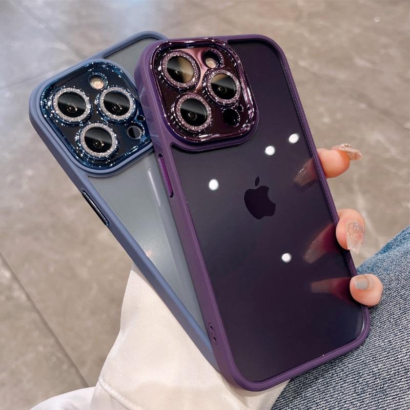 Роскошный гальванический блестящий бриллиантовый чехол для iPhone 14 13 12 11 Pro Max 14 Plus Защита объектива Силиконовая ударопрочная прозрачная крышка
Роскошный гальванический блестящий бриллиантовый чехол для iPhone 14 13 12 11 Pro Max 14 Plus Защита объектива Силиконовая ударопрочная прозрачная крышка