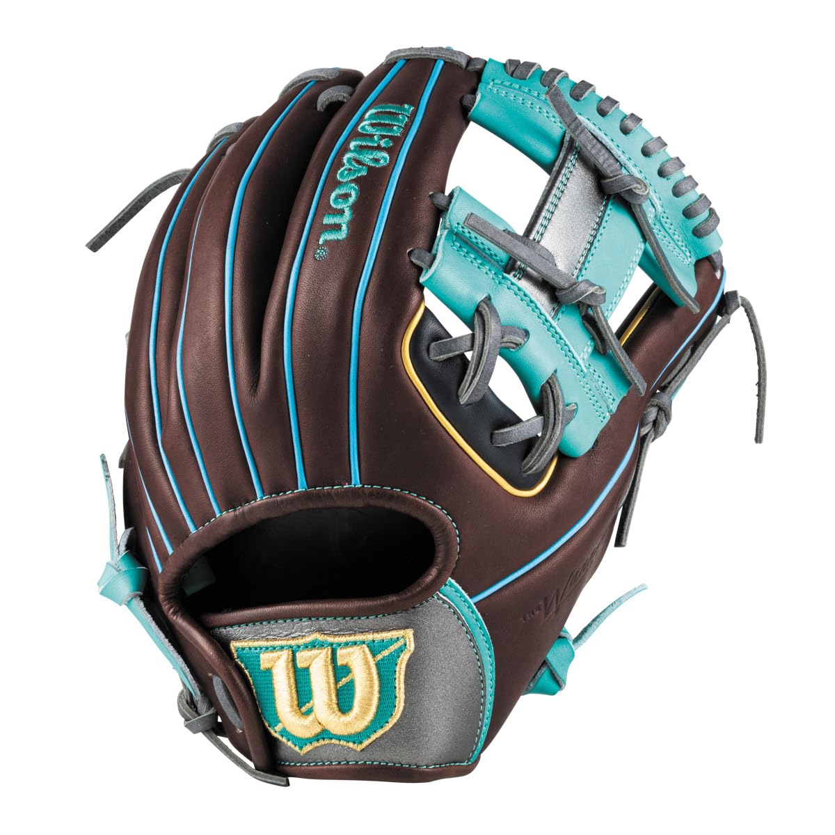 Wilson Baseball Glove for General The Wannabe Hero DUAL 86PF Navy x Dark Brown Use, Model, Infield, Right-Handed Throw, (WBW104372)
Wilson Baseball Glove for General The Wannabe Hero DUAL 86PF Navy x Dark Brown Use, Model, Infield, Right-Handed Throw, (WBW104372)