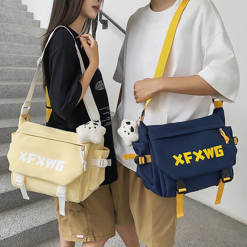 Women s Letter Shoulder Bag Sports Student Crossbody Bag Men s Messenger Bag чорний
Women s Letter Shoulder Bag Sports Student Crossbody Bag Men s Messenger Bag чорний