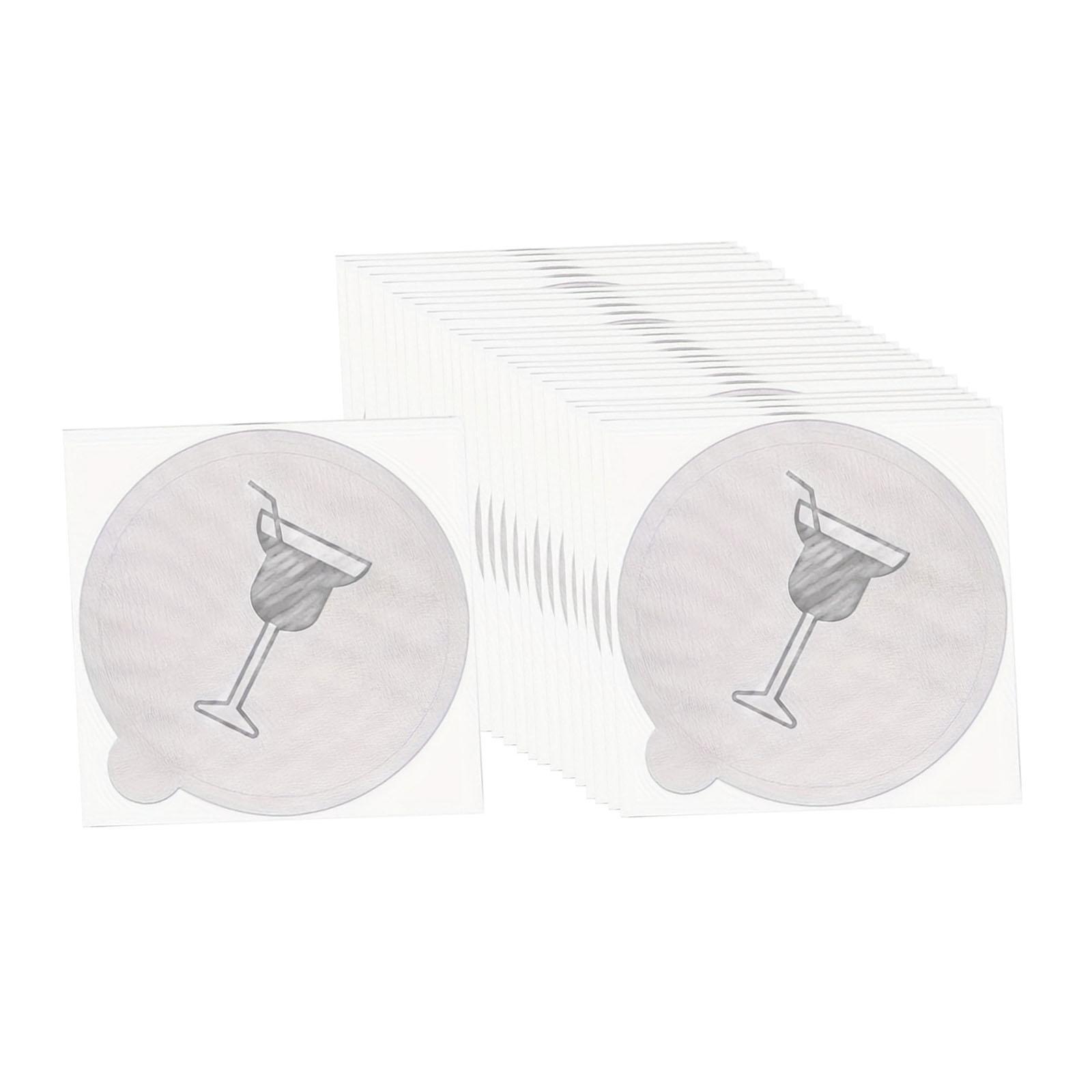 Drink Covers for Glasses Aluminum Foil Cup Protector Stickers for Party Beverage Safety and Outdoor Events
Drink Covers for Glasses Aluminum Foil Cup Protector Stickers for Party Beverage Safety and Outdoor Events