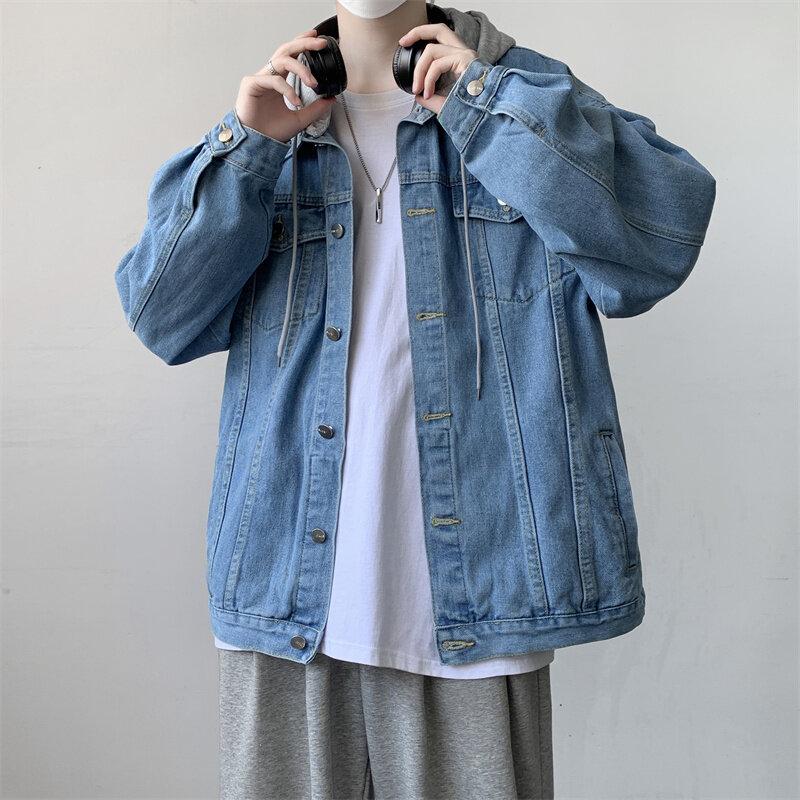 2026 Hooded Denim Jacket Men Retro Motorcyle Basic Coat Mens Streetwear Hip Hop Bomber Jacket Male Cowboy Jacket Chaqueta Hombre M
2026 Hooded Denim Jacket Men Retro Motorcyle Basic Coat Mens Streetwear Hip Hop Bomber Jacket Male Cowboy Jacket Chaqueta Hombre M