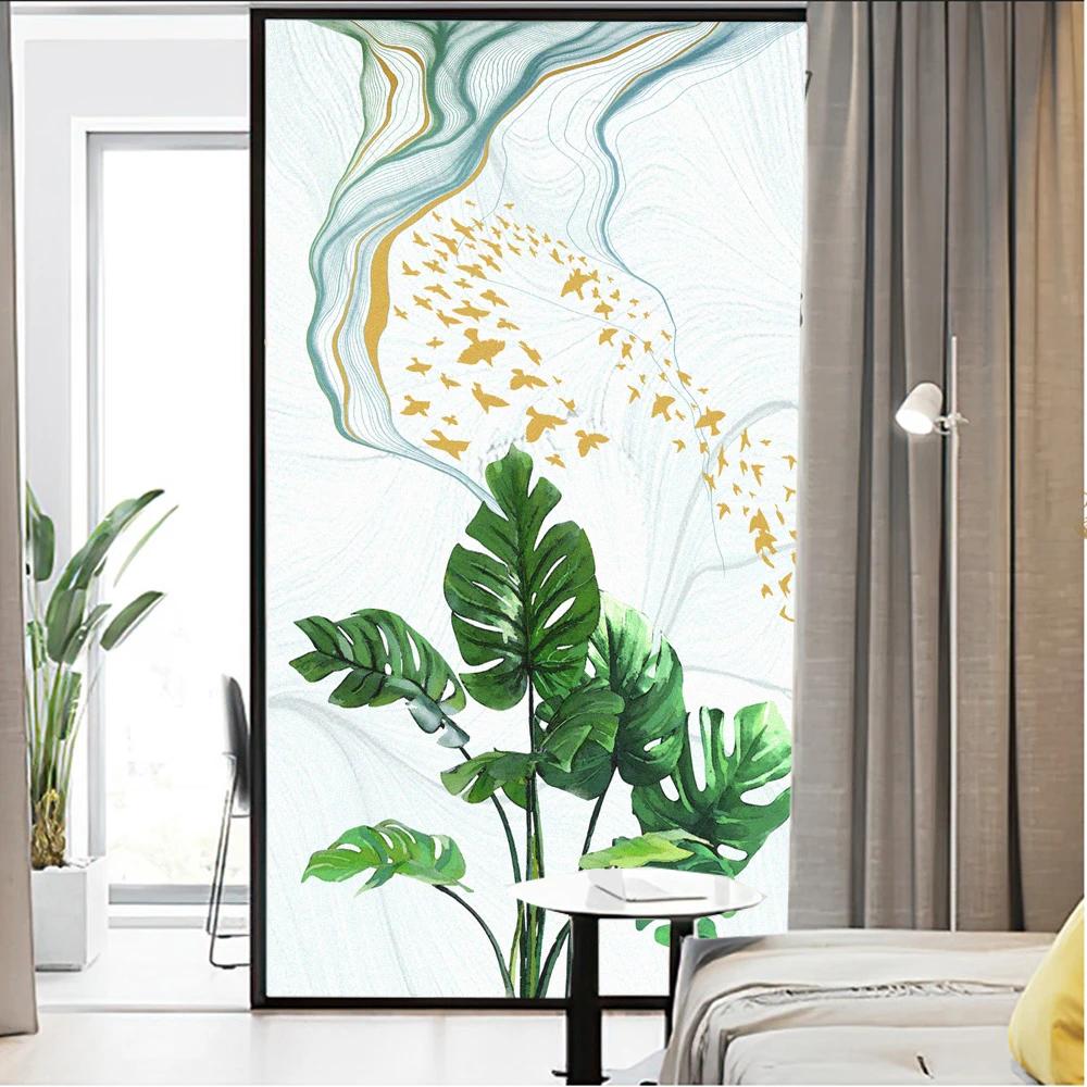 No Glue Privacy Windows Film Decorative Leaves Pattern Stained Glass Window Stickers Static Cling Frosted Windows Film for Home (as the picture,40x60cm WxH)
No Glue Privacy Windows Film Decorative Leaves Pattern Stained Glass Window Stickers Static Cling Frosted Windows Film for Home (as the picture,40x60cm WxH)