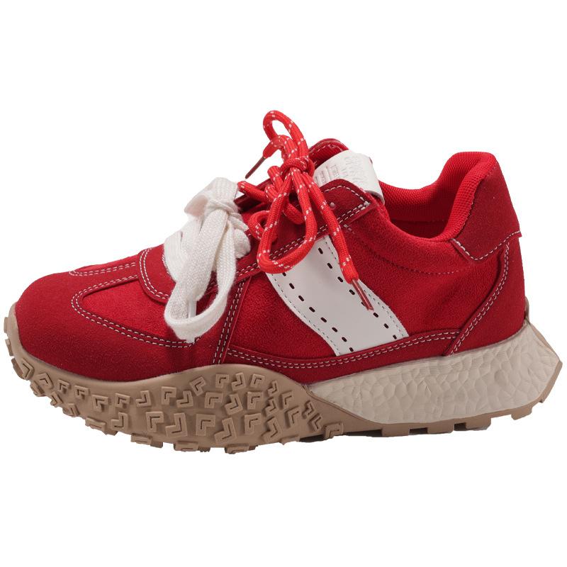 2025 new popular thick-soled low-top German training shoes women s spring and summer dad shoes heightened versatile sports and leisure shoes 40 красный
2025 new popular thick-soled low-top German training shoes women s spring and summer dad shoes heightened versatile sports and leisure shoes 40 красный