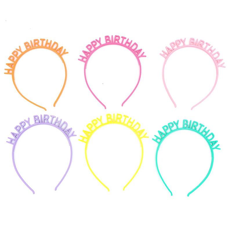 Candy Color Happy Birthday 6Pcs Headbands with Teeth Plastic Hair Hoops Bands Clasps Party Decoration Tiara Crowns Accessories
Candy Color Happy Birthday 6Pcs Headbands with Teeth Plastic Hair Hoops Bands Clasps Party Decoration Tiara Crowns Accessories