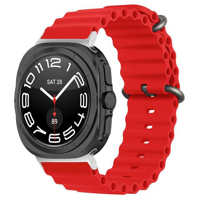Ocean Strap For Samsung Galaxy Watch 7 Ultra 47mm sport Silicone 22mm watch Bracelet correa Galaxy Watch7 Ultra band Accessories galaxy watch 7 ultra червоний
Ocean Strap For Samsung Galaxy Watch 7 Ultra 47mm sport Silicone 22mm watch Bracelet correa Galaxy Watch7 Ultra band Accessories galaxy watch 7 ultra червоний
