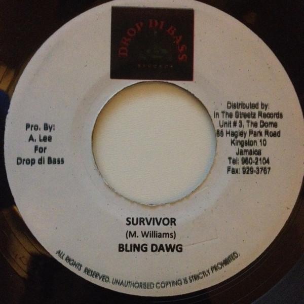 7inch Record BLING DAWG, MADD ANJU - Survivor / Country B NONE Drop Di Bass Re 2008 Jamaica Reggae, Ska & Dub Used
7inch Record BLING DAWG, MADD ANJU - Survivor / Country B NONE Drop Di Bass Re 2008 Jamaica Reggae, Ska & Dub Used