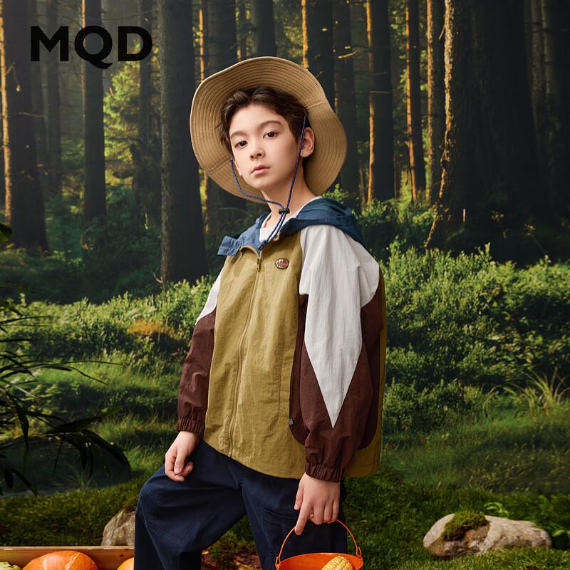 MQD Boys Colorblock Hooded Hiking Jacket 110
MQD Boys Colorblock Hooded Hiking Jacket 110