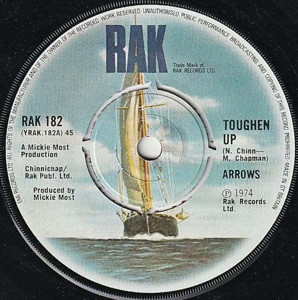 7-дюймовая пластинка ARROWS Toughen Up RAK182 RAK 1974 UK Pop Б/у
7-дюймовая пластинка ARROWS Toughen Up RAK182 RAK 1974 UK Pop Б/у