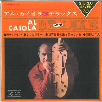 7inch Record AL CAIOLA & HIS ORCHESTRA - Al Caiola Mini De Luxe LSS567UA UNITEDARTISTS 1966 Japan Soundtracks & Musicals Used
7inch Record AL CAIOLA & HIS ORCHESTRA - Al Caiola Mini De Luxe LSS567UA UNITEDARTISTS 1966 Japan Soundtracks & Musicals Used