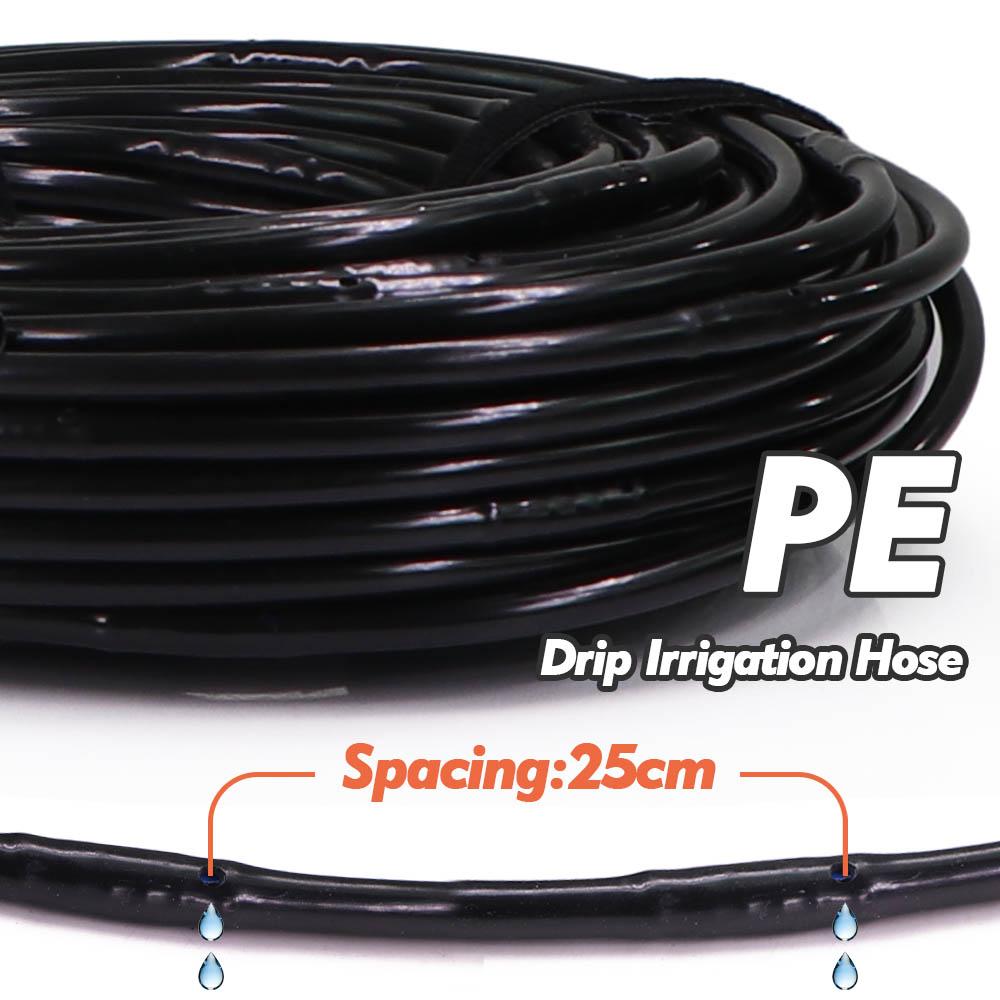 1/4 Spacing 25cm PE Hose Drip Emitter for Garden Greenhouse Lawn Plants Watering Agricultural Farm Irrigation Tubing Dripper 1/4 &30m-100FT
1/4 Spacing 25cm PE Hose Drip Emitter for Garden Greenhouse Lawn Plants Watering Agricultural Farm Irrigation Tubing Dripper 1/4 &30m-100FT