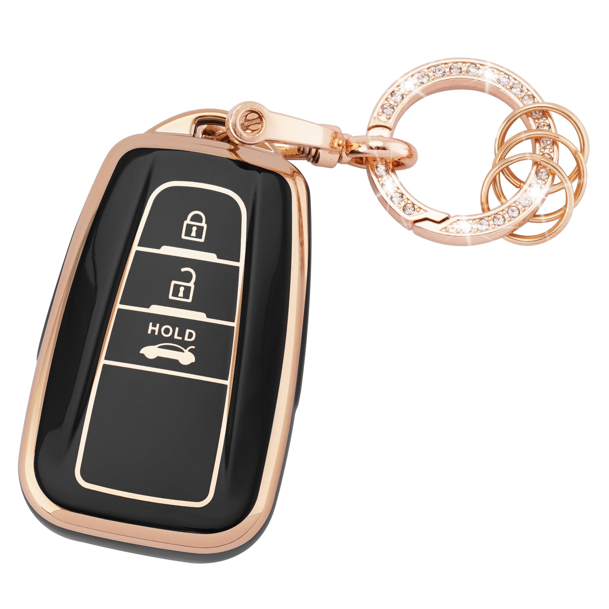 Koaudb Smart Key Case for Compatible with Toyota Prius New Corolla RAV4 Camry Land Prado Late and Premium Soft TPU and Black Toyota, (50 Series), чёрный
Koaudb Smart Key Case for Compatible with Toyota Prius New Corolla RAV4 Camry Land Prado Late and Premium Soft TPU and Black Toyota, (50 Series), чёрный