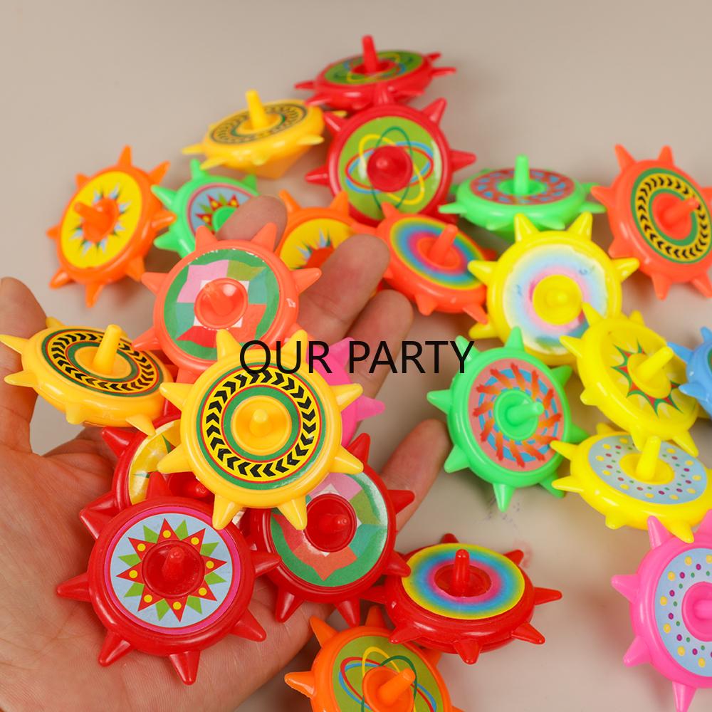 25Pcs Colorful Plastic Gyro Rotating Spinning Top Toy for Kids Birthday Party Favors Pinata Filler Kindergarten Gift Goodie Bag
25Pcs Colorful Plastic Gyro Rotating Spinning Top Toy for Kids Birthday Party Favors Pinata Filler Kindergarten Gift Goodie Bag